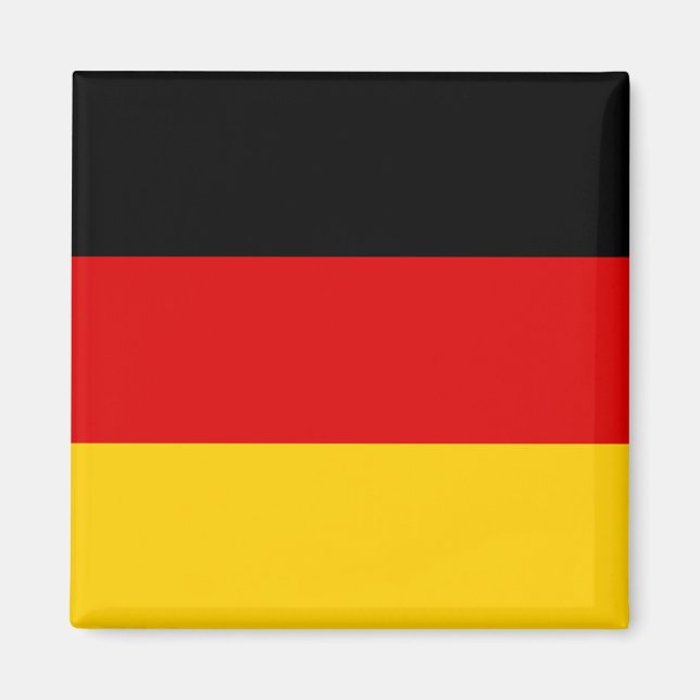 Germany Flag Deutschland Patriotic German Magnet (Front)