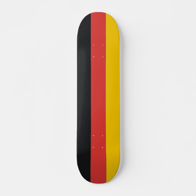 Germany flag - Deutschland Skateboard (Front)