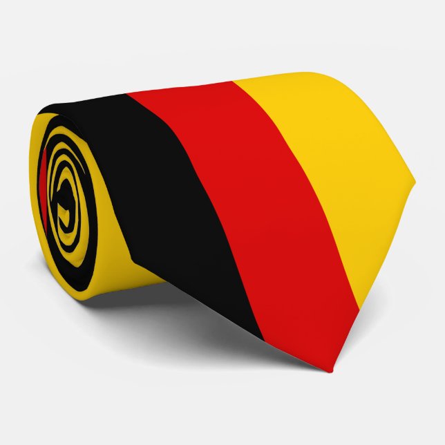Germany flag - Deutschland Tie (Rolled)