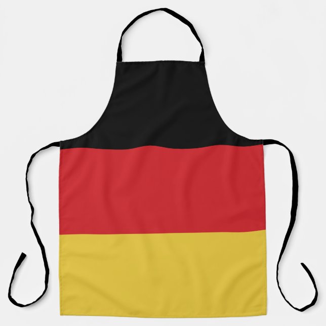 Germany Flag, German Country Pride Gift Apron (Front)
