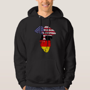 Germany Flag German Germany Pride Heart Hoodie