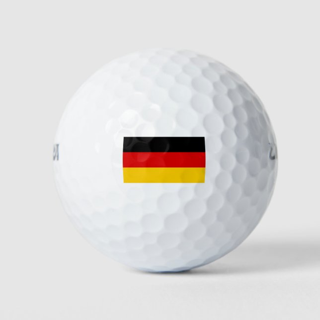 Germany Flag Golf Balls (Front)