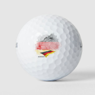 Germany flag golf balls