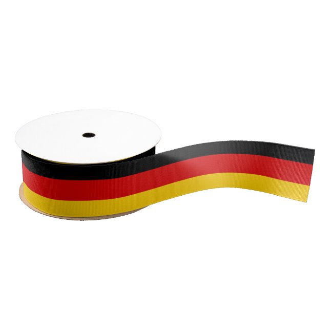 Germany flag grosgrain ribbon (Spool)
