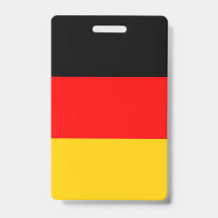 Germany Flag ID Badge