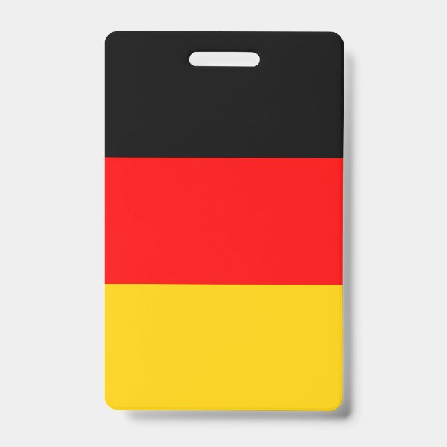 Germany Flag ID Badge (Front)