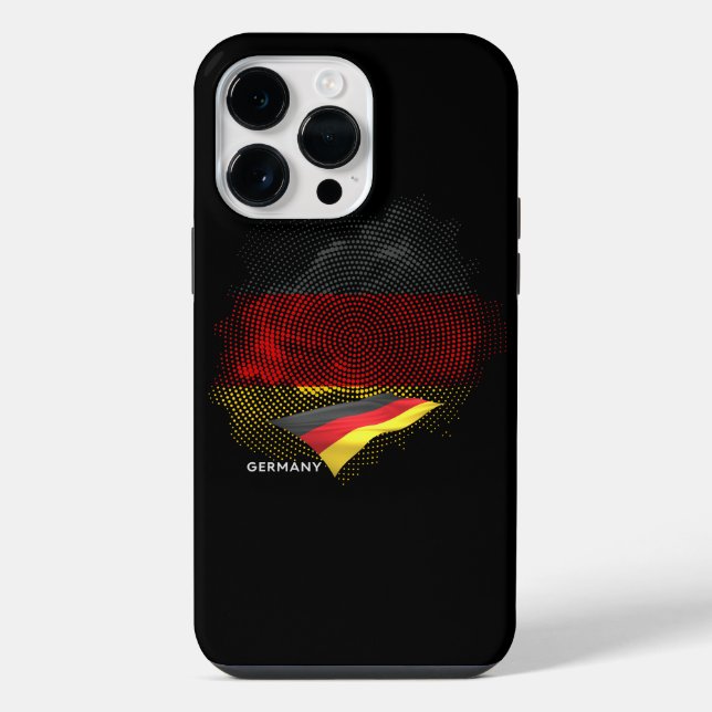 Germany flag iPhone case (Back)