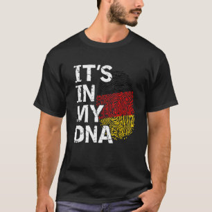 Germany Flag It's In My Dna German Roots T-Shirt