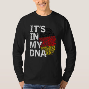 Germany Flag It's In My Dna German Roots T-Shirt