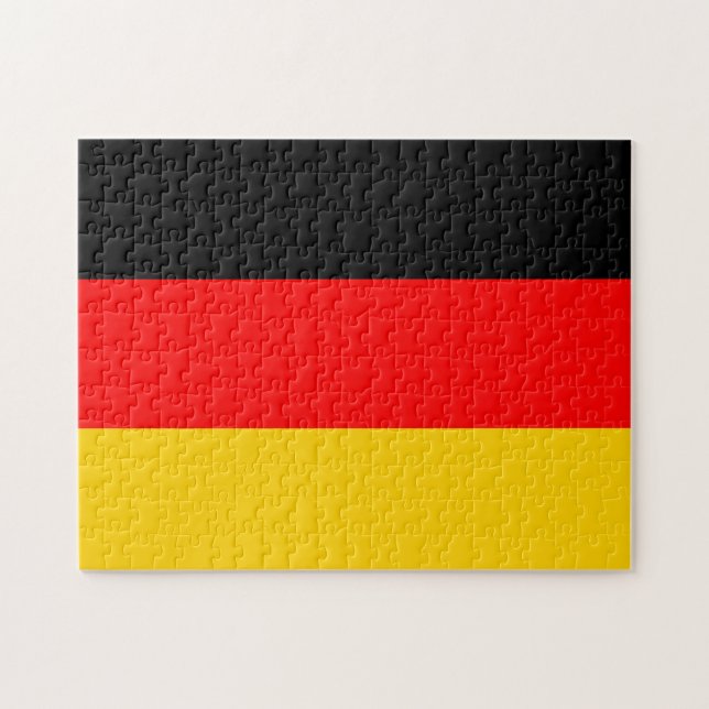 Germany Flag Jigsaw Puzzle (Horizontal)