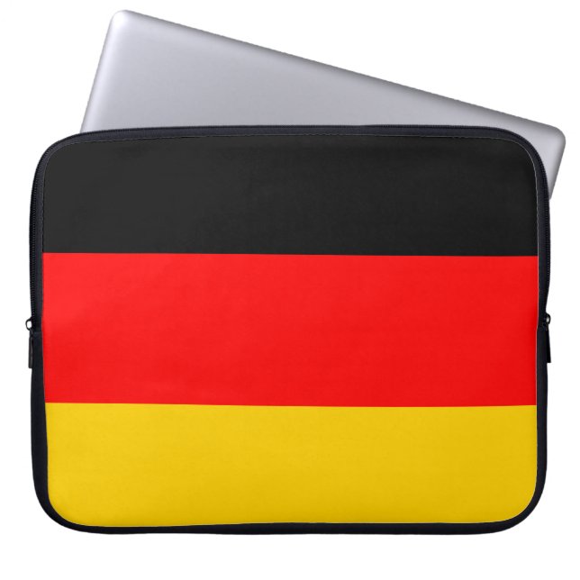 Germany Flag Laptop Sleeve (Front)