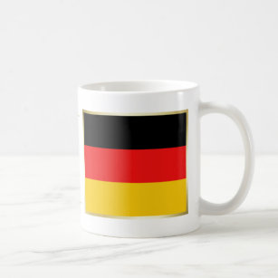 Germany Flag + Map Mug