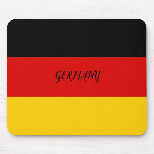 Germany Flag Mouse Mat (Front)