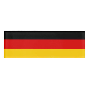 Germany Flag Name Tag