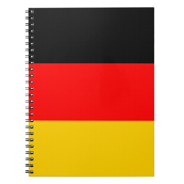 Germany Flag Notebook (Front)
