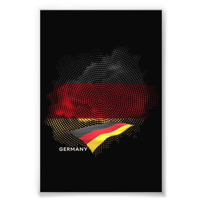 Germany flag photo print (Front)