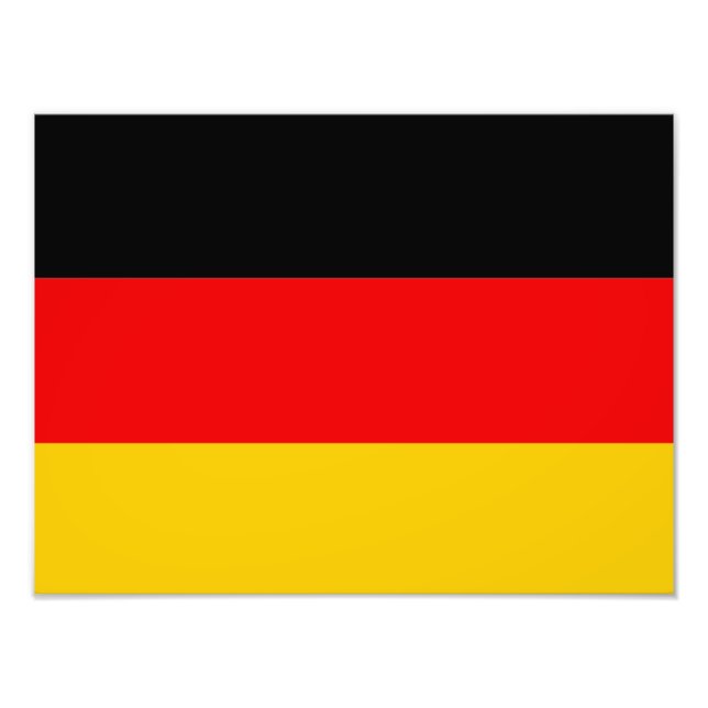 germany flag photo print (Front)