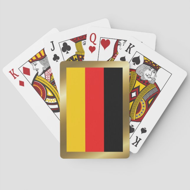 Germany Flag Playing Cards (Back)