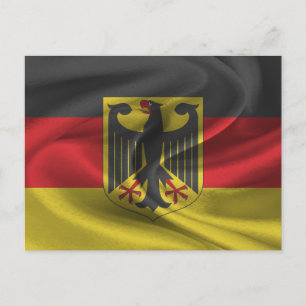 Germany Flag Postcard