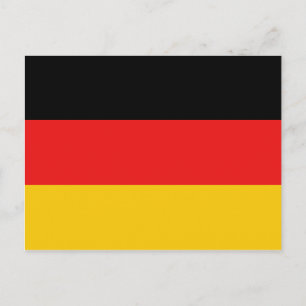 Germany Flag Postcard