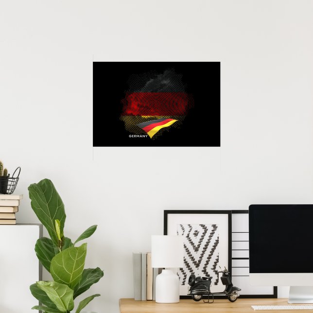 Germany flag poster (Home Office)