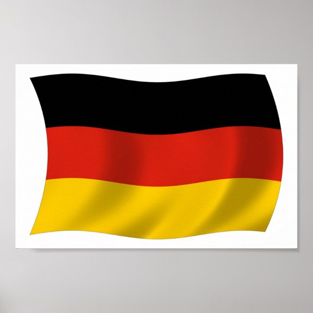 Germany Flag Poster Print (Front)