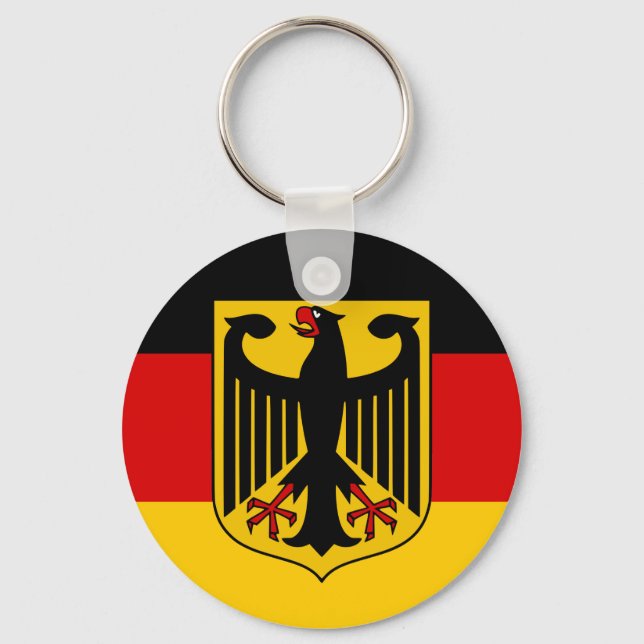 Germany flag quality key ring (Front)
