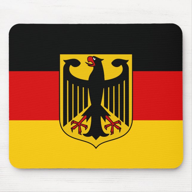 Germany flag quality mouse mat (Front)