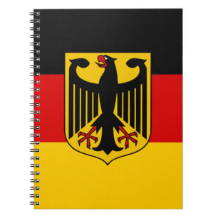Germany flag quality notebook
