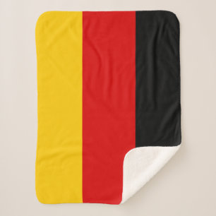 Germany flag sherpa blanket