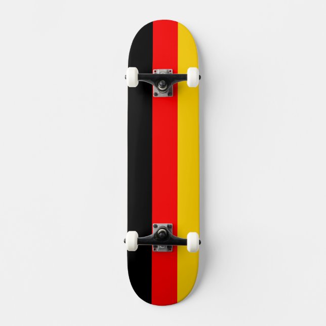 Germany Flag Skateboard (Front)