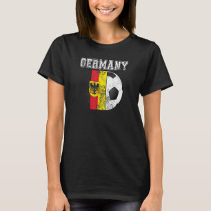 Germany Flag Soccer Futbol Football T-Shirt