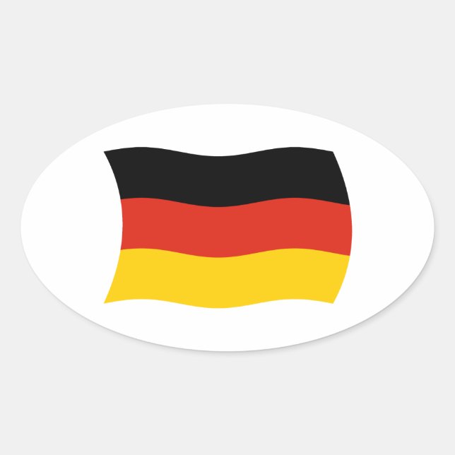 Germany Flag Sticker (Front)