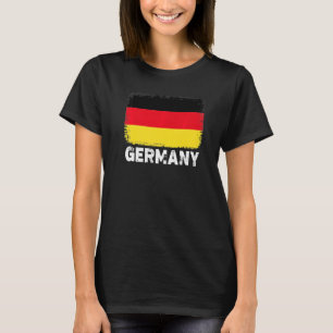 Germany Flag  Support German People Women Men T-Shirt