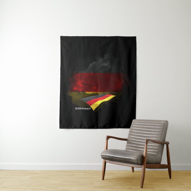 Germany flag tapestry (In Situ)