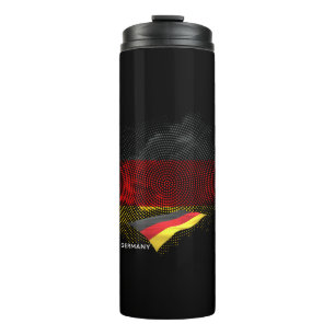 Germany flag thermal tumbler