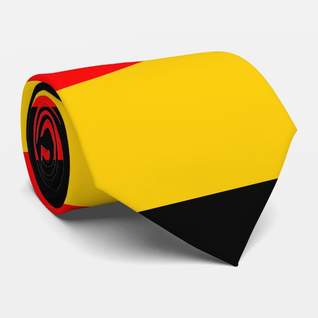 Germany Flag Tie (Rolled)