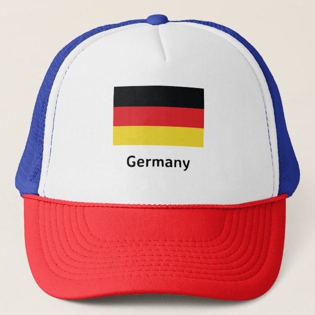 Germany Flag Trucker Hat (Front)
