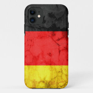 Germany Flag Vintage 3 iPhone 11 Case