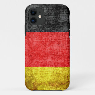 Germany Flag Vintage iPhone 11 Case