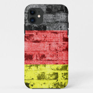 Germany Flag Vintage iPhone 11 Case