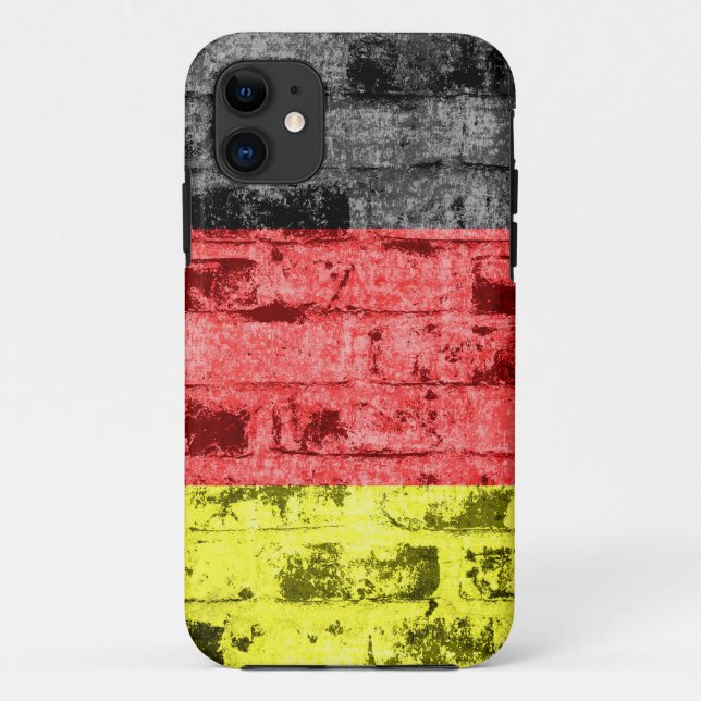 Germany Flag Vintage Case-Mate iPhone Case (Back)