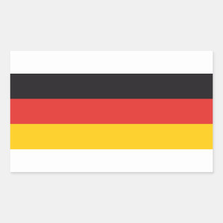 Germany Flag x20 stickers german rectangle flag