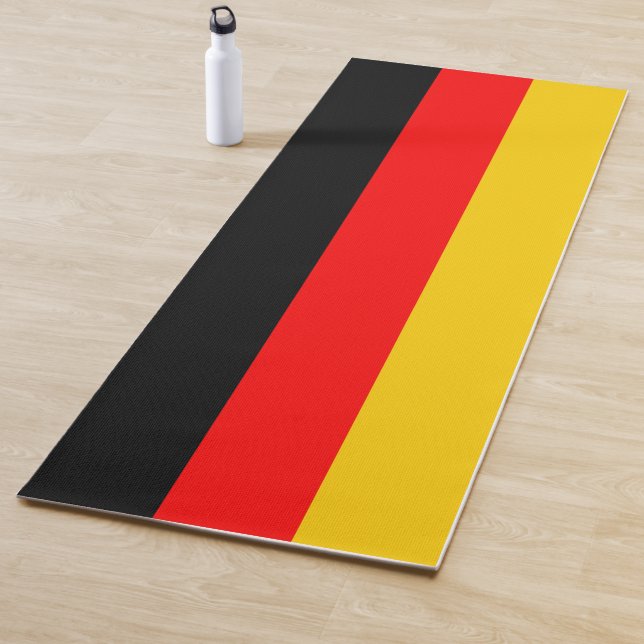 Germany Flag Yoga Mat (In Situ)
