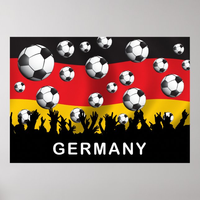 Germany Football Poster (Front)