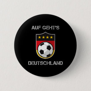 Germany Footll Soccer Team Deutschland National  6 Cm Round Badge