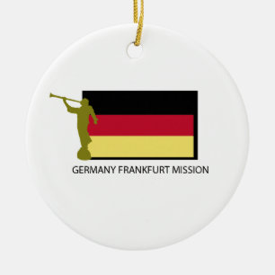 GERMANY FRANKFURT MISSION LDS CTR CERAMIC TREE DECORATION