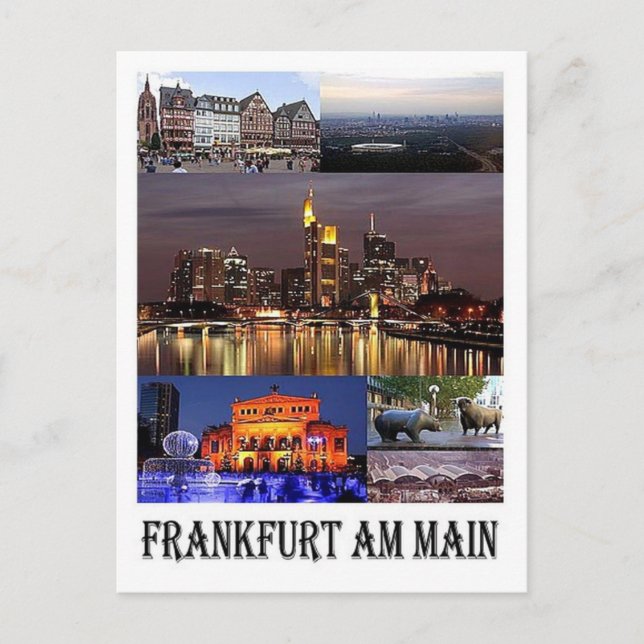 Germany - Frankfurt - Mosaic - Postcard (Front)