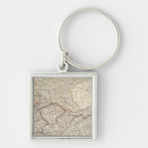Germany general map key ring