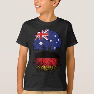Germany German Australian Australia Tree Roots T-Shirt